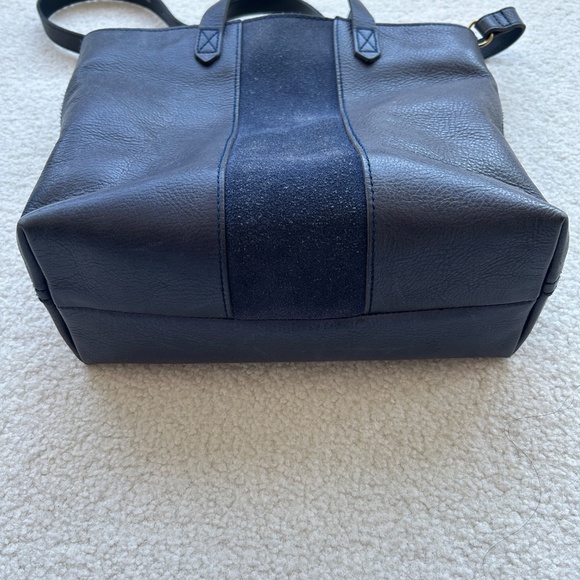 MADEWELL Small Transport Leather Crossbody Tote Purse - Picture 5 of 11